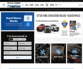 Royalmooremazda.com Screenshot