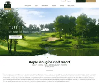 Royalmougins.fr(Royal Mougins) Screenshot