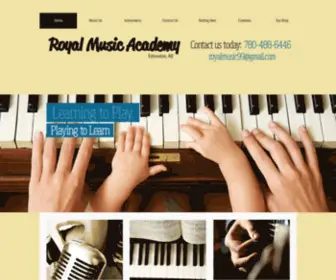 Royalmusicedm.com(Royal Music Academy) Screenshot