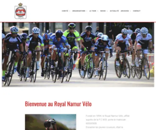 Royalnamurvelo.be(Royal Namur Velo) Screenshot