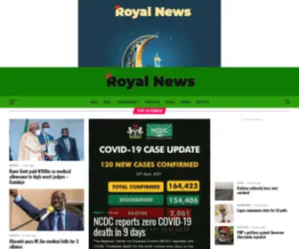 Royalnews.com.ng(Royal News) Screenshot