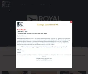 Royalny.com(Royal New York) Screenshot