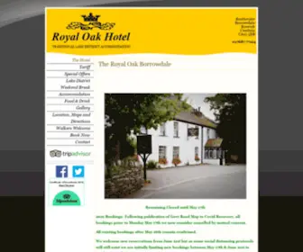 Royaloakhotel.co.uk(The Royal Oak Hotel) Screenshot