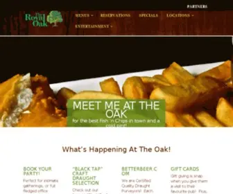 Royaloakpubs.com(Royal Oak Pubs) Screenshot