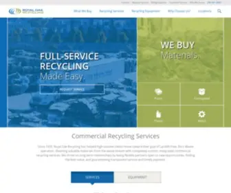 Royaloakrecycling.com(Commercial Recycling Services) Screenshot