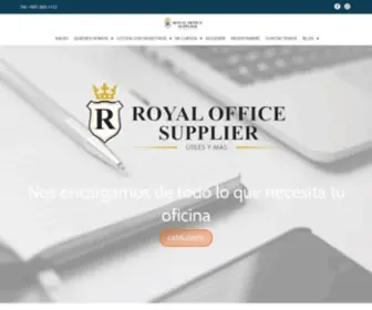 Royalofficesupplier.com(Vendemos todo para tu oficina) Screenshot