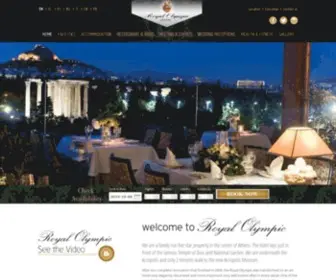 Royalolympic.com(Royal Olympic hotel) Screenshot