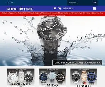 Royalora.hu(Royal Time) Screenshot