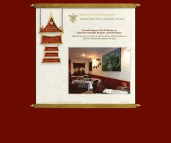 Royalorchidthaivt.com(Royal Orchid Thai Restaurant) Screenshot