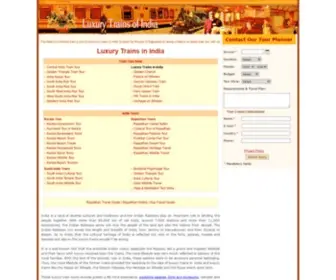 Royalorienttrain.com(The Palace on Wheels train) Screenshot