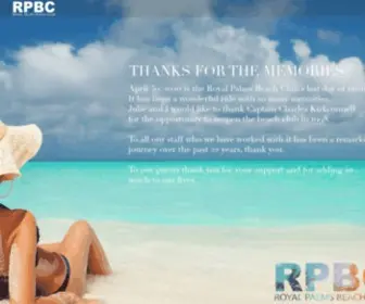 Royalpalmscayman.com(Royal Palms Beach Club) Screenshot