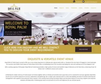 Royalpalmsg.com(Malay Wedding Venue singapore) Screenshot