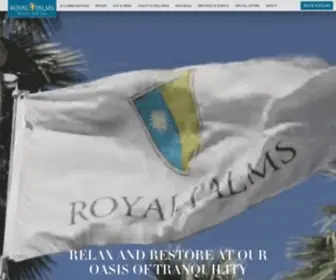 Royalpalmshotel.com(Luxury Resort in Scottsdale AZ) Screenshot