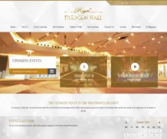 Royalparagonhall.com(Royal Paragon Hall) Screenshot
