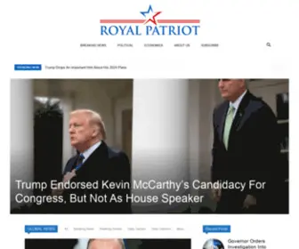 Royalpatriot.com(Royal Patriot) Screenshot
