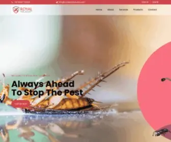 Royalpestsolution.com(Royal Pest Solution) Screenshot