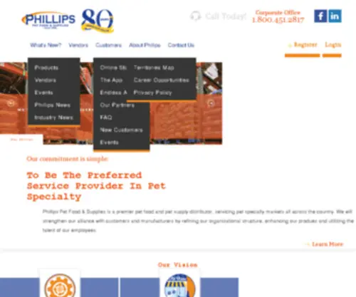 Royalpet.com(Phillips Pet Food & Supplies) Screenshot