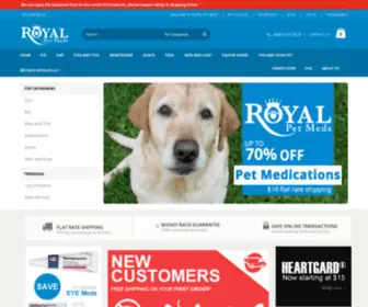 Royalpetmeds.com(Royal Pet Meds) Screenshot