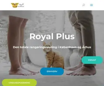 Royalplus.dk(Royal Plus Services) Screenshot