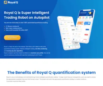 RoyalqSS.com(Crypto Trading Robot) Screenshot