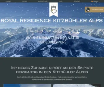 Royalresidencekitz.com(Royal Residence Kitz) Screenshot