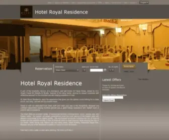 Royalresidenceuaq.com(Hotel Royal Residence) Screenshot