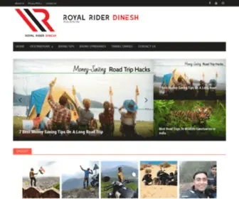 Royalriderdinesh.com(Royal Rider Dinesh) Screenshot