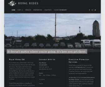 Royalridesdm.com(Royal Rides) Screenshot