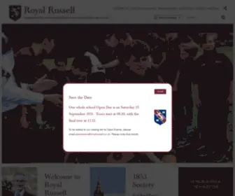 Royalrussell.co.uk(Royal Russell School) Screenshot