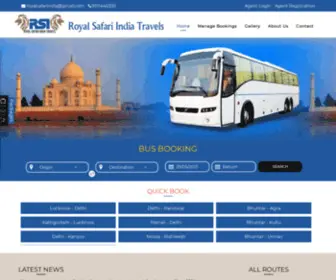 Royalsafaribus.com(Royal Safari Travels) Screenshot