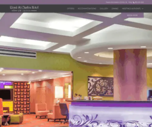 Royalsaintcharleshotel.com(Downtown New Orleans Hotels) Screenshot