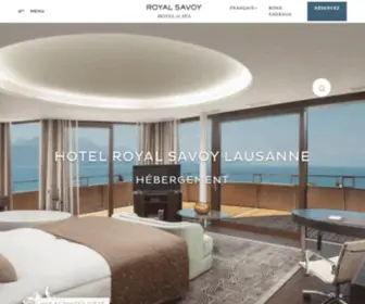 Royalsavoy.ch(Royal Savoy) Screenshot