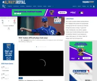 Royals.com(Official Kansas City Royals Website) Screenshot