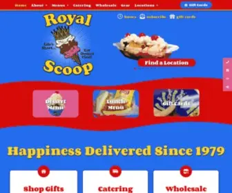 Royalscoop.com(Royal Scoop) Screenshot