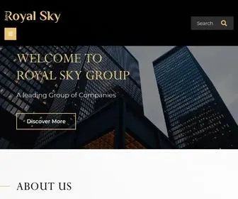 Royalsky.com(Royal Sky Group) Screenshot