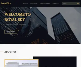 Royalskyest.com(Royal Sky Group) Screenshot