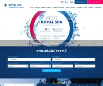 Royalspa.cz(Lázeňské) Screenshot