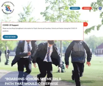 Royalspringboard.org.uk(Royal National Children's SpringBoard Foundation) Screenshot