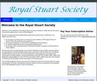 Royalstuartsociety.com(Royal Stuart Society) Screenshot