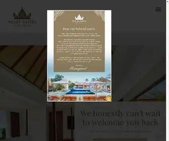 Royalsuitesatthebandha.com(Royal Suites at The Bandha) Screenshot