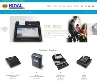 Royalsupplies.com(Office Products and Cash Registers) Screenshot