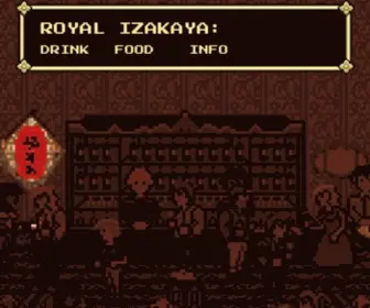 Royalsushiandizakaya.com(Royal Izakaya) Screenshot