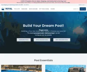 Royalswimmingpools.com(Inground and Above) Screenshot