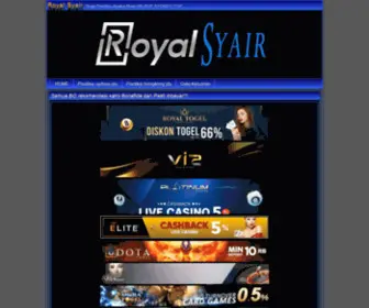 Royalsyair.com(Royal Syair) Screenshot