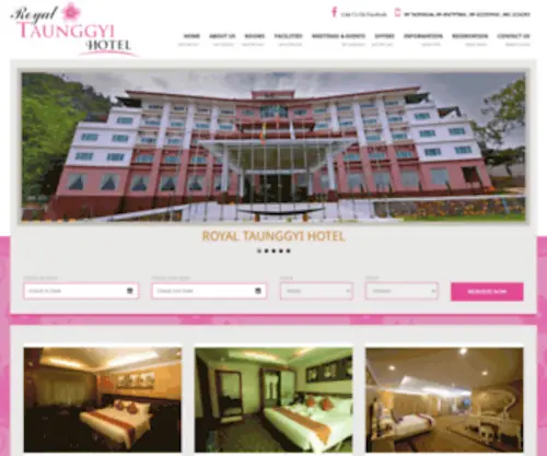 Royaltaunggyihotel.com(Royaltaunggyihotel) Screenshot