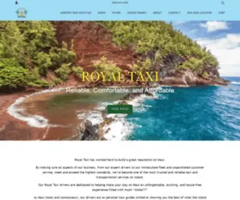 Royaltaximaui.com(Royal Taxi Maui) Screenshot