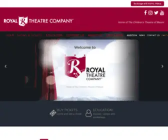 Royaltheatrecompany.com(Royal Theatre Company) Screenshot