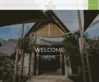 Royalthonga.com(Royal Thonga Safari Lodge) Screenshot