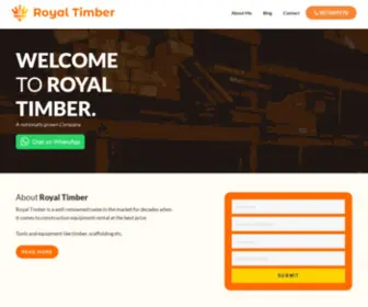 Royaltimber.net(Royal Timber) Screenshot