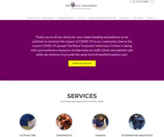 Royaltreatmentveterinarycenter.com(Royal Treatment Veterinary Center) Screenshot